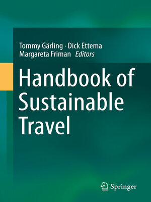 cover image of Handbook of Sustainable Travel